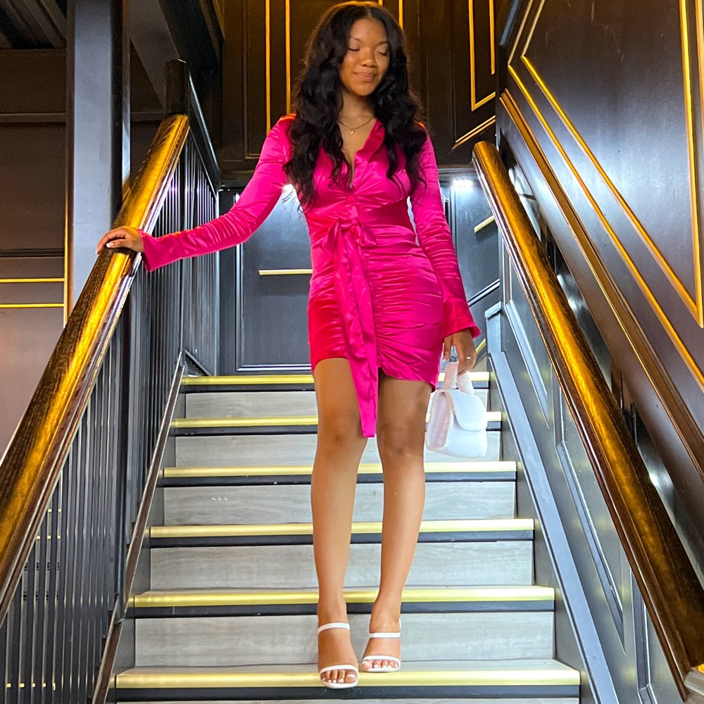 Pink Dinner Dress